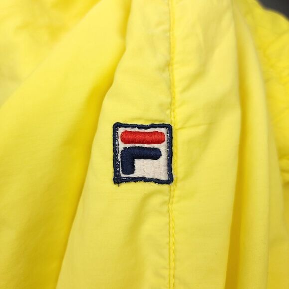 Vintage FILA 80s 90s Bright Yellow Snow Winter Ski Jumpsuit 42 Gorpcore Coverall - Picture 4 of 14